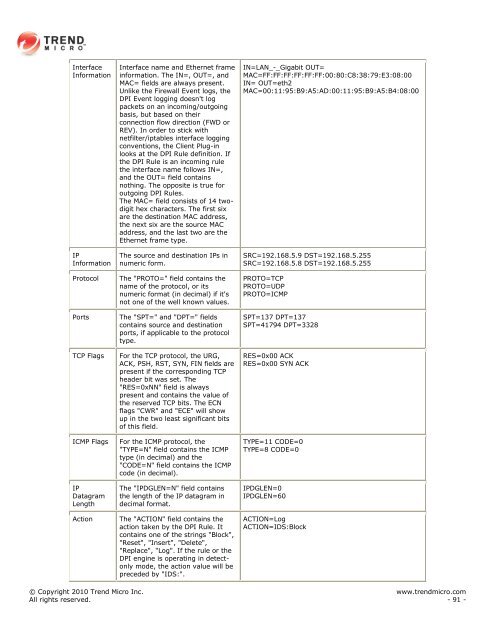 Intrusion Defense Firewall 1.2 User's Guide - Trend Micro? Online ...