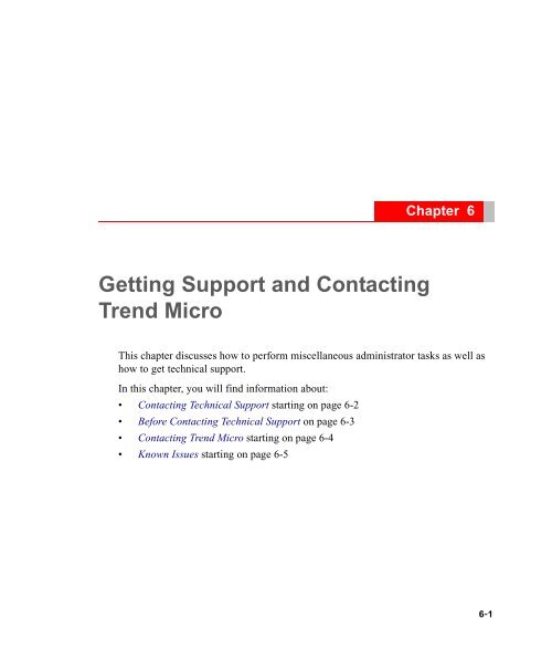 Trend Micro ScanMail for Microsoft Exchange Getting Started Guide