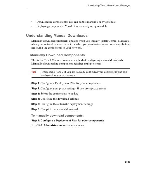 Trend Micro ScanMail for Microsoft Exchange Getting Started Guide