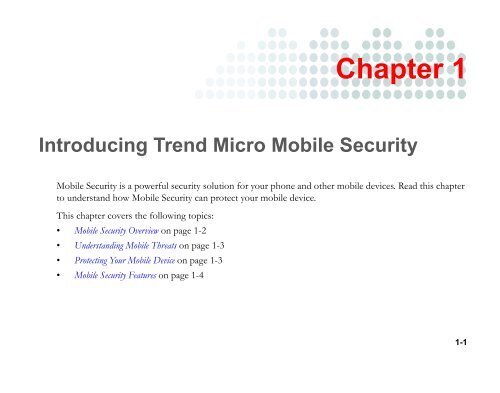 Trend Micro Mobile Security for Symbian OS/S60 3rd Edition User's ...