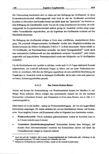 IOEW SR 098 Verbraucherschutz durch Produktkennzei..., Seiten 1 ...