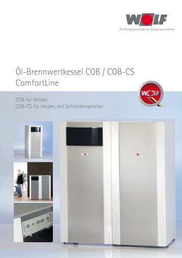 Öl-Brennwertkessel COB / COB-CS ComfortLine