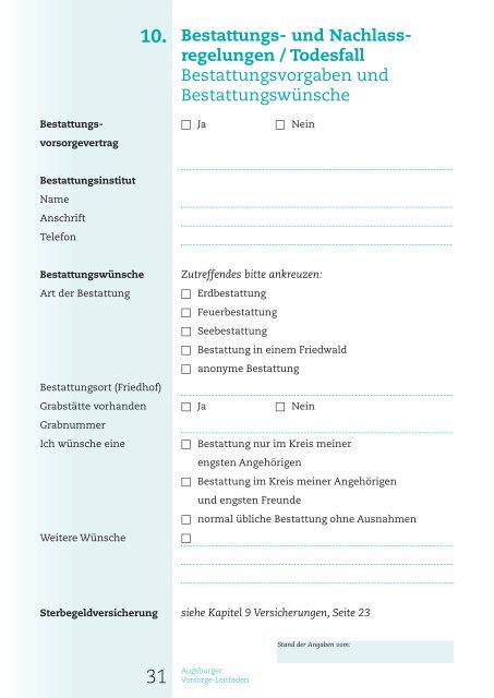 Leitfaden herunterladen (PDF) - Stadtsparkasse Augsburg