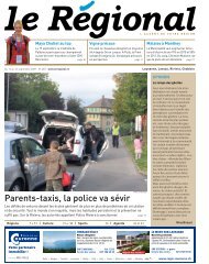 Parents-taxis, la police va sévir