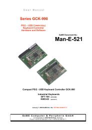 Page: Cherry G83-6000 series - GeBE