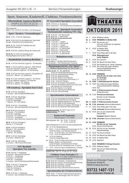OKTOBER 2011 - Annaberg-Buchholz