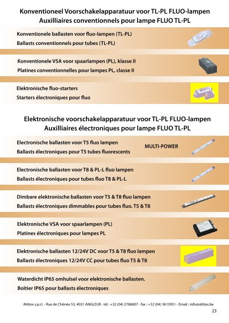 Catalogue bleu Alittex.indb - Horus