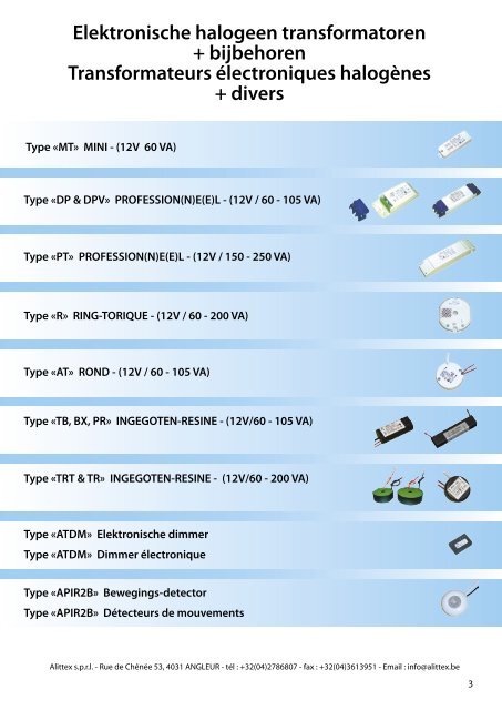 Catalogue bleu Alittex.indb - Horus