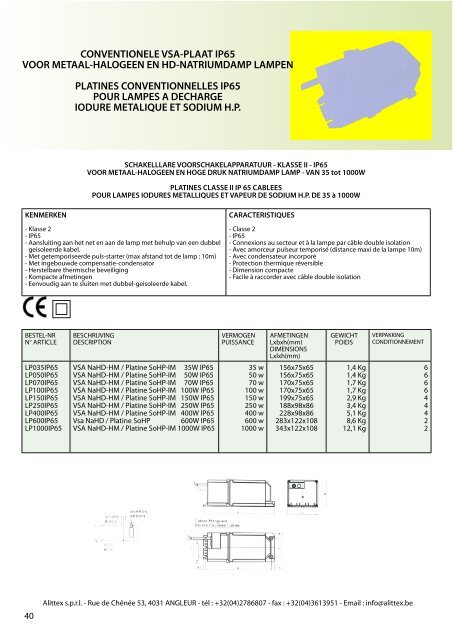 Catalogue bleu Alittex.indb - Horus