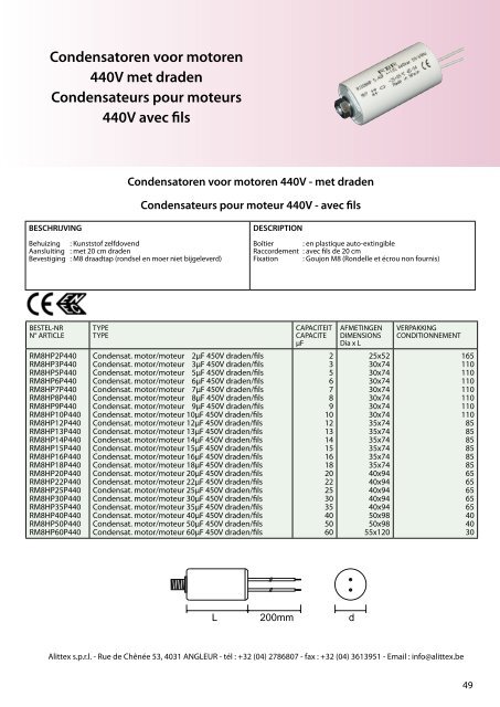 Catalogue bleu Alittex.indb - Horus