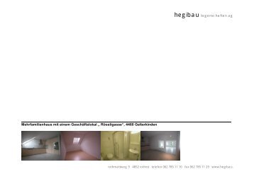 „ Rössligasse“, 4460 Gelterkinden