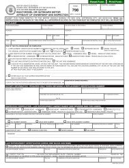 DOR-798 Boat/Vessel or Outboard Motor Affidavit of Ownership and ...