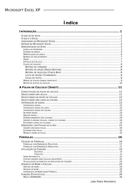 Manual de - Moodle da ESJCP