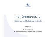 Dr. Jürgen Bruder - PET-Ökobilanz 2010 (pdf, 120 - Plasticker