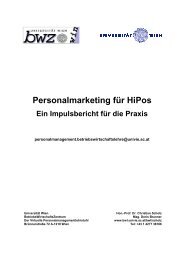 Personalmarketing für HiPos - Lehrstuhl von Prof. Dr. Christian Scholz