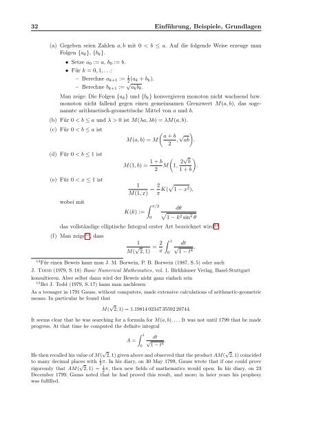 Gewöhnliche Differentialgleichungen und ihre numerische ...