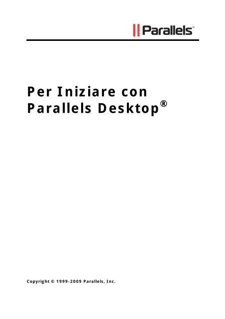 Installare Parallels Desktop