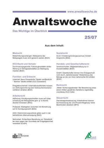 Anwaltswoche - Anwalt-Suchservice