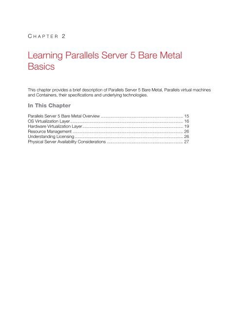 [PDF] Parallels Server 5 Bare Metal