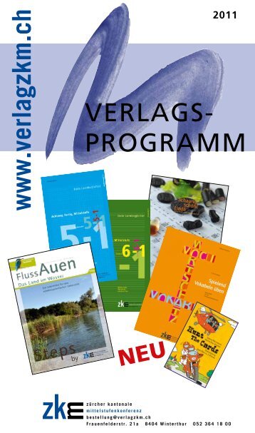 ZKM Verlagsprogramm 2011