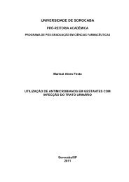 utilização de antimicrobianos em gestantes com infecção do trato ...