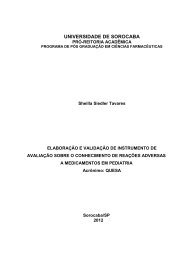 elaboração e validação de instrumento de avaliação sobre o ...