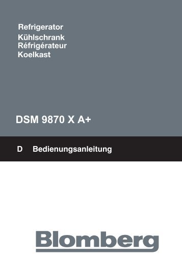 DSM 9870 X A+ - Blomberg