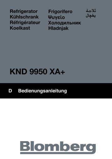 KND 9950 XA+ - Blomberg