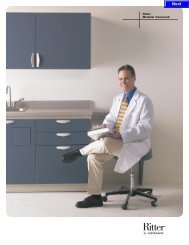 Ritter Modular Casework - Medical Equipment Pros