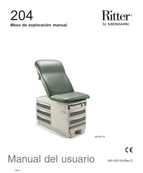 Manual del usuario - Medical Equipment Pros