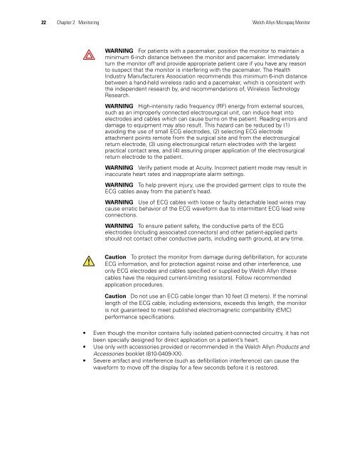 Micropaq User Manual Model 406 and 408 - Medical Equipment Pros