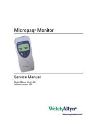 Service Manual, Micropaq Monitor - Welch Allyn