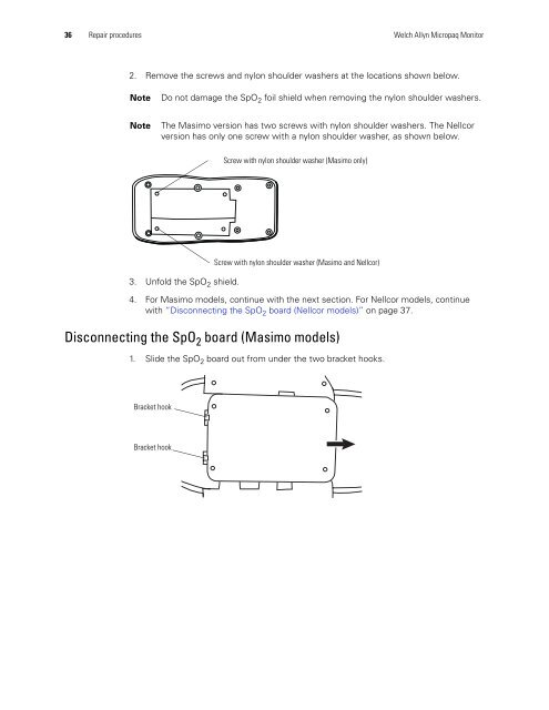 Service Manual, Micropaq Monitor - Welch Allyn