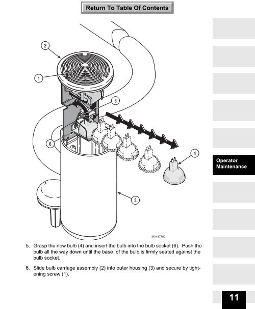 Operation Manual 354 Lighting System - Medical Equipment Pros