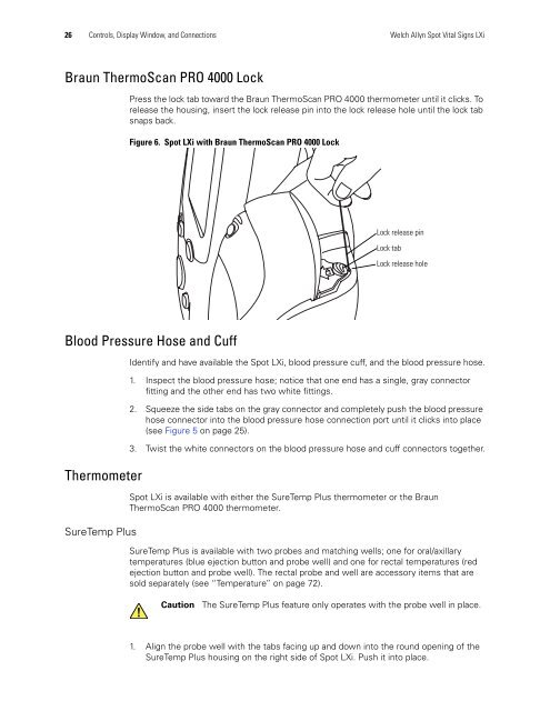 Spot Vital Signs LXi Directions for Use - Frank's Hospital Workshop