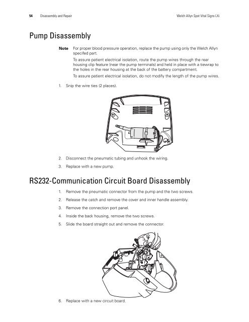 Spot Vital Signs LXi Service Manual - Frank's Hospital Workshop