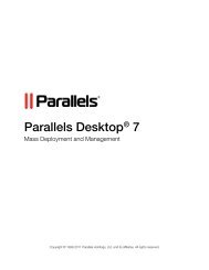 [PDF] Parallels Desktop® 7