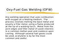 Oxy-Fuel Gas Welding (OFW) – USU Eastern