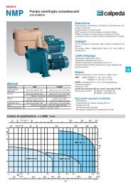 Calpeda NMM 32/12AE Flanged End Suction Pump