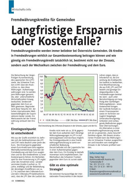 Nach der Gemeinde- ratswahl in OÖ Winterdienst in den - Kommunal