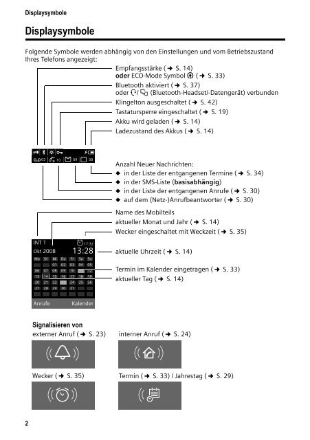 Gigaset SL78H - Schnurlostelefon.de