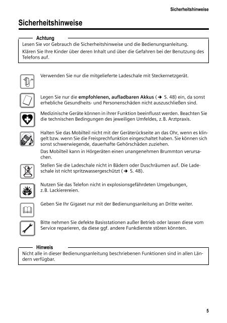 Gigaset SL78H - Schnurlostelefon.de