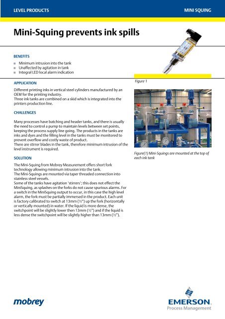 Mini-Squing prevents ink spills - RS Components