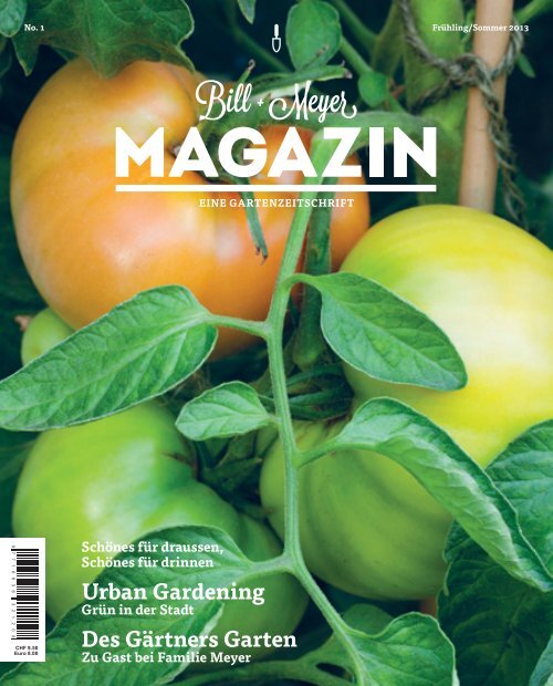 GartenMagazin No. 1 Bill und Meyer Gärten