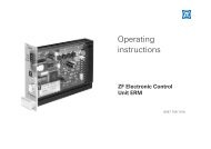 Operating Instructions ERM Unit - Drive Lines Technologies