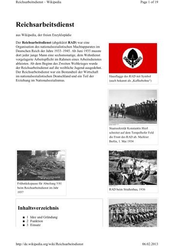 Reichsarbeitsdienst - Beispielklagen