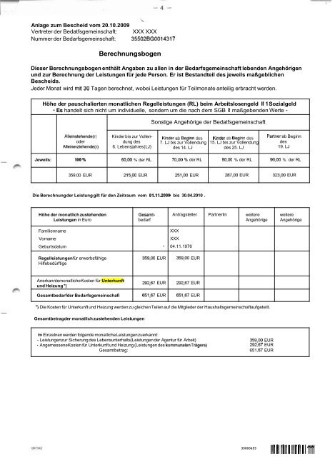 vorab per Fax 0231.541 5-509 - Beispielklagen