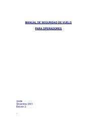 Manual de Seguridad de Vuelo para Operadores - Flight Safety ...