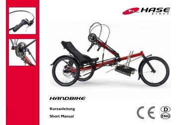 Kettwiesel Handbike Kurzanleitung deutsch-englisch ... - Hase Bikes