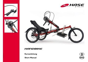 HANDBIKE - Hase Bikes